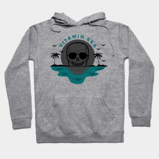 vitamin sea skull Hoodie